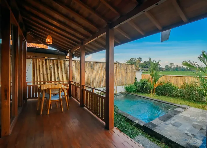 ヴィラ Private Marigold Private Pool ウブド